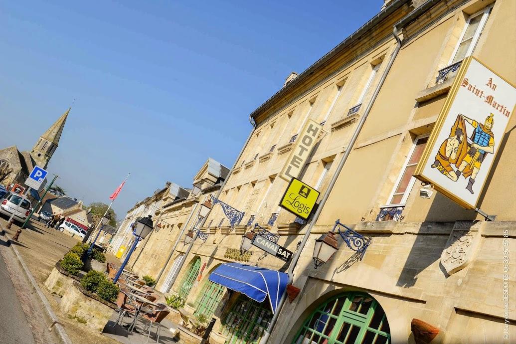Creully sur Seulles 圣马丁客栈酒店 外观 照片