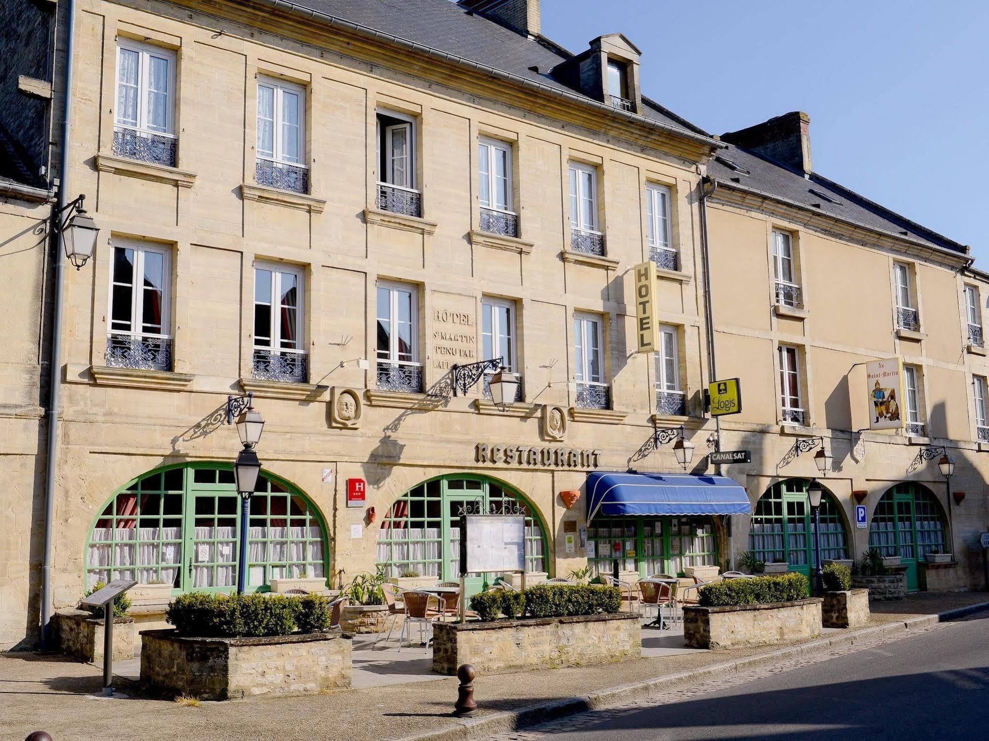 Creully sur Seulles 圣马丁客栈酒店 外观 照片